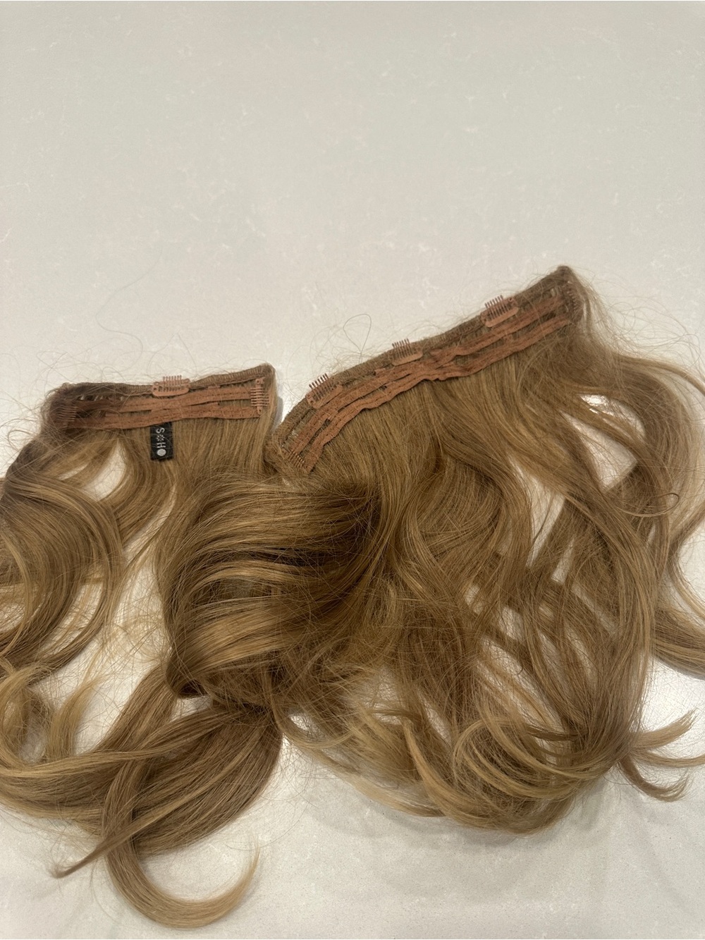 Soho Natural Dark Ash Blonde/Lt Brown Clip-In Hair Extensions - Picture 2 of 10